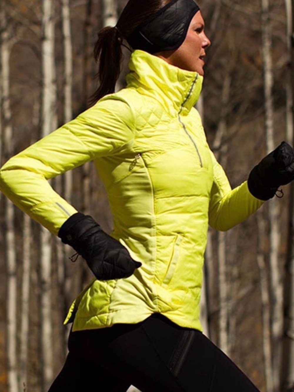 lululemon athletica Neon Yellow Women's Ski & Snow Jacket